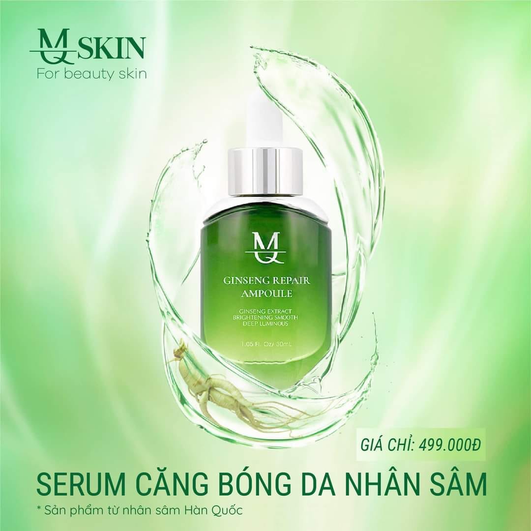 Serum căng bóng da nhân sâm MQ Skin chính hãng