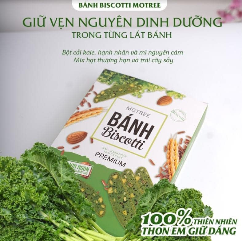 Bánh BISCOTTI bổ sung dinh dưỡng cho người giảm cân, bạn đã biết chưa?