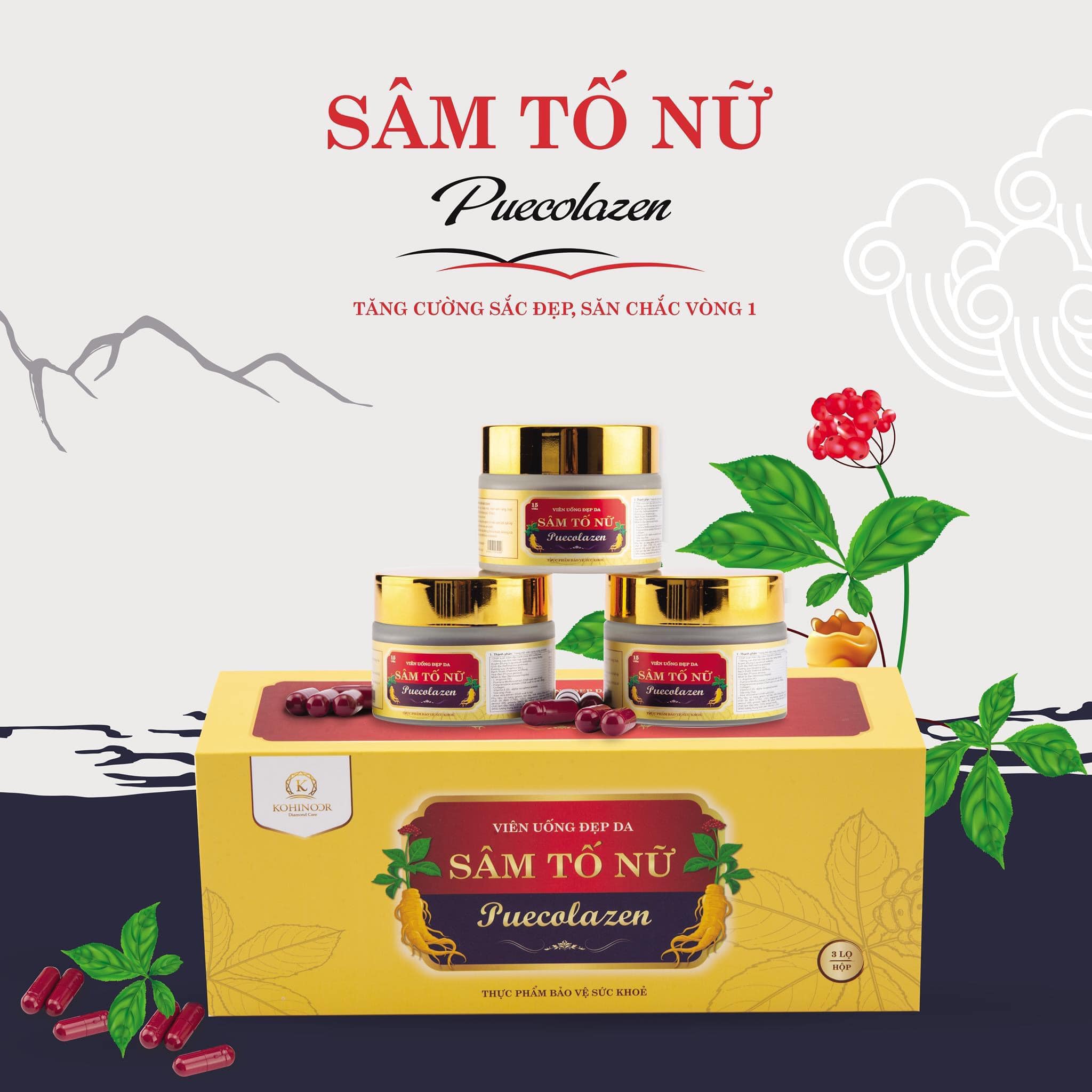 Tự tin chào hè cùng Sâm tố nữ Puecolazen