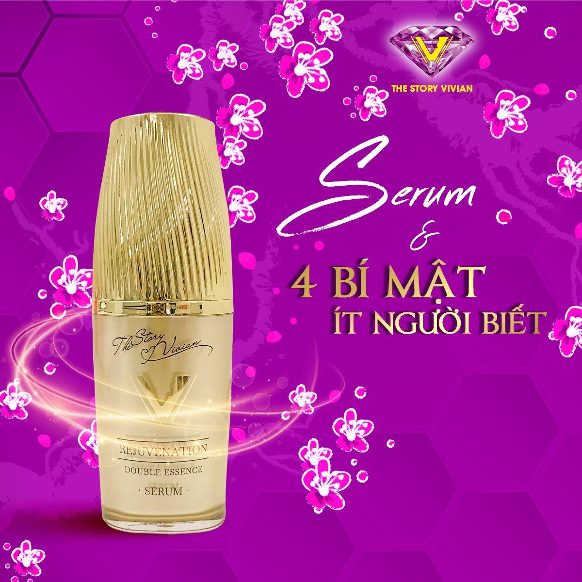 Serum trắng sáng trẻ hóa da The Story Vivian chính hãng