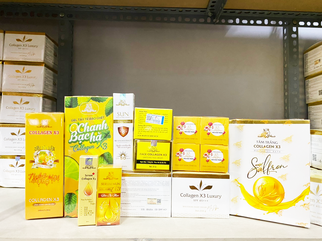 Trọn bộ sản phẩm công ty mỹ phẩm Đông Anh chính hãng