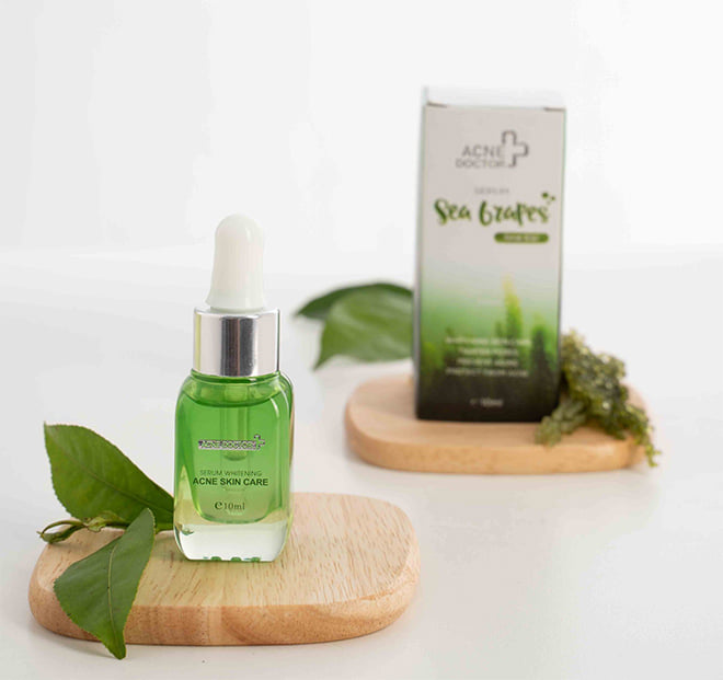 Serum trị mụn Sea Bzapes rong nho Acne Doctor chính hãng