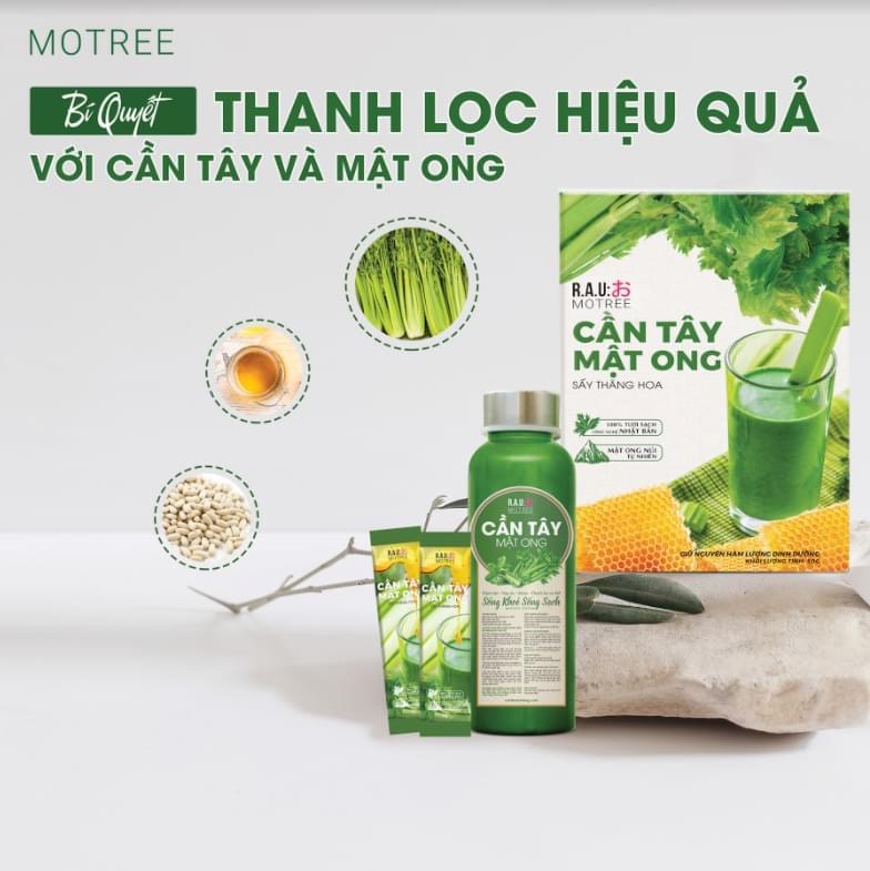 Mua 3 Cần tây Mật Ong tặng 1 thạch cần tây tỏi đen