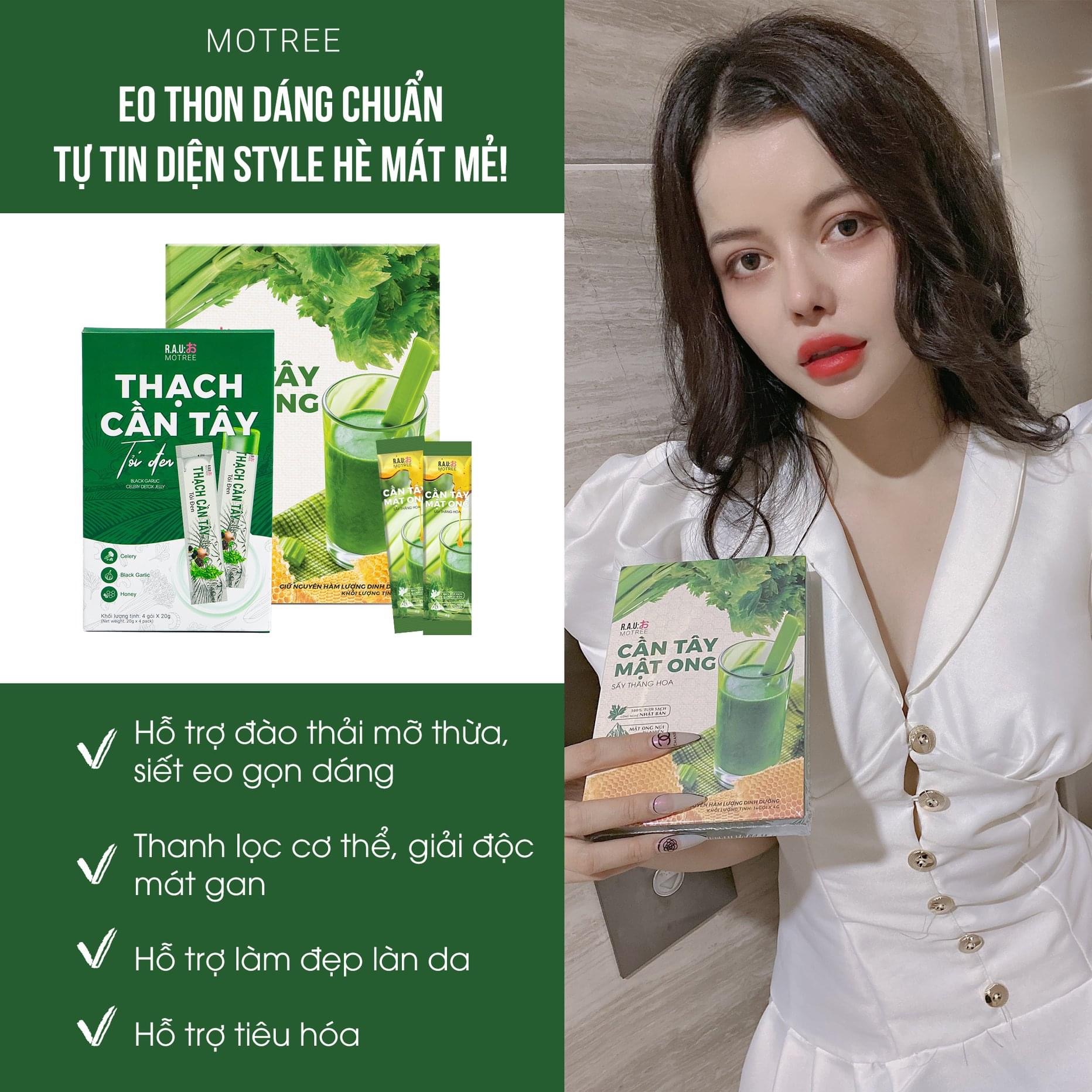 Mua 3 Cần tây Mật Ong tặng 1 thạch cần tây tỏi đen