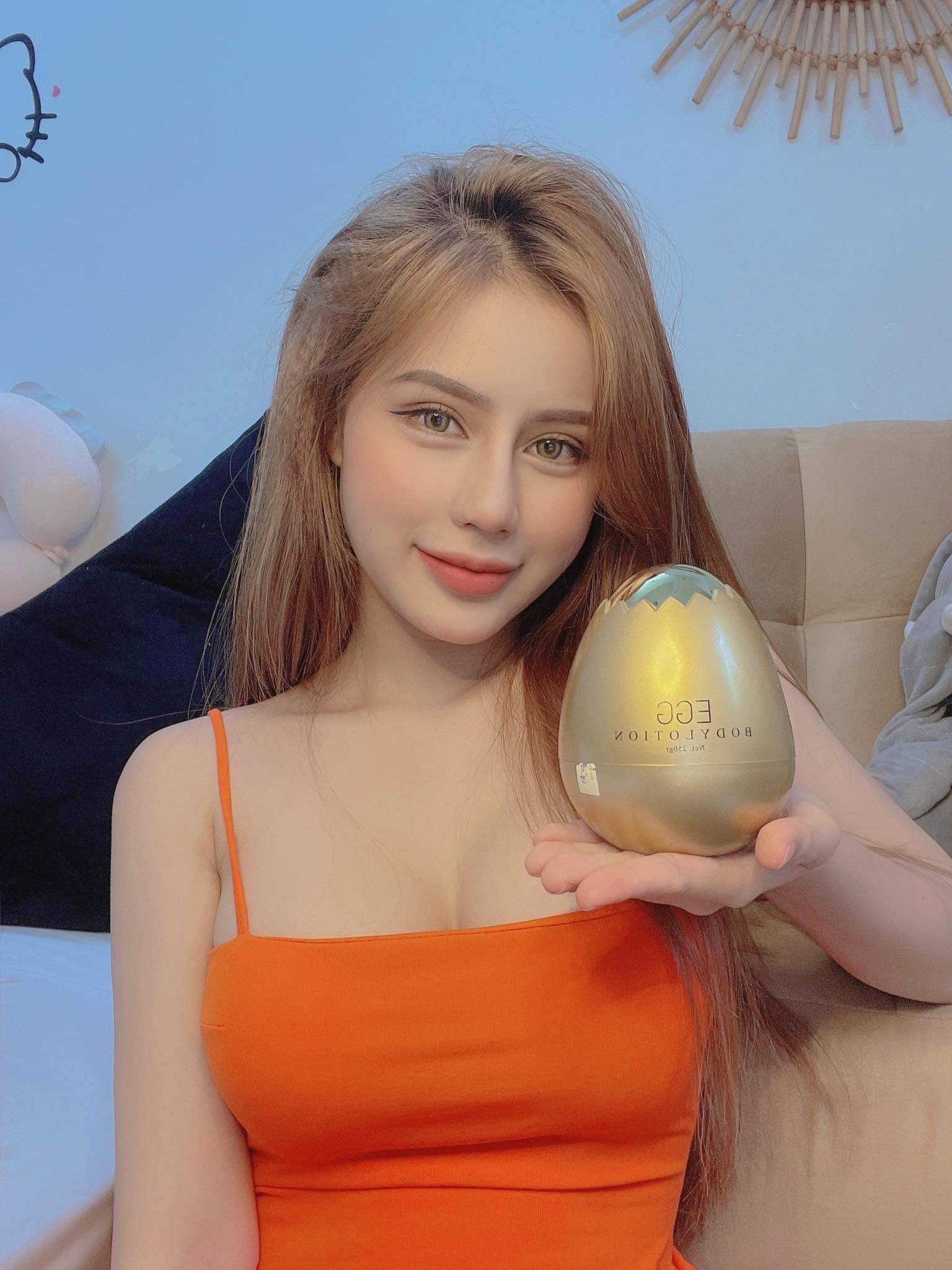 Kem Body Trứng Vàng Queenie Skin - Sản phẩm dưỡng trắng da toàn thân an toàn
