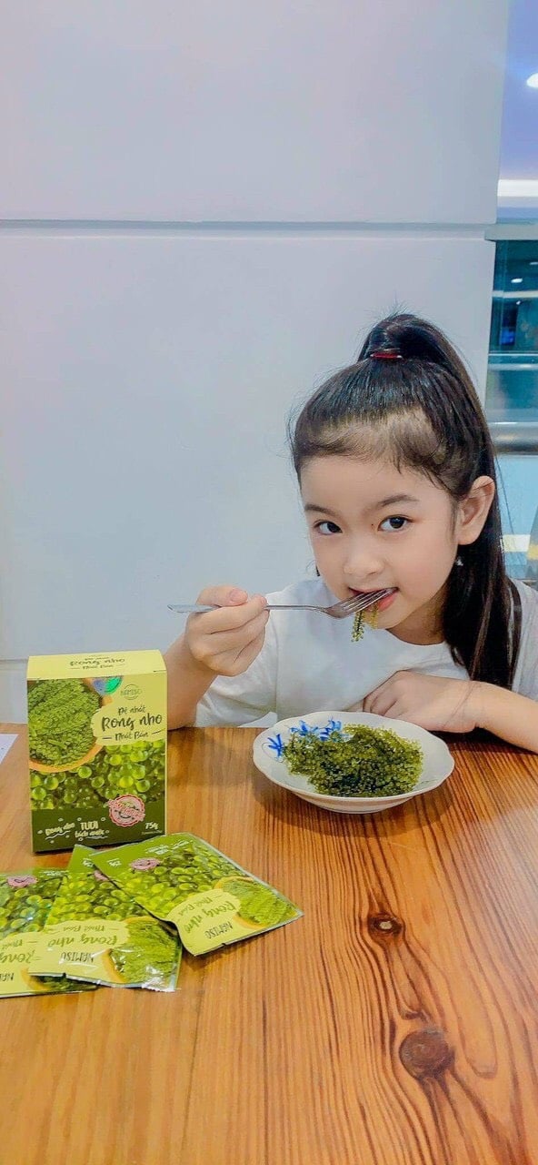 Rong nho Namiso - giúp mẹ giải quyết nỗi lo lười ăn rau của trẻ