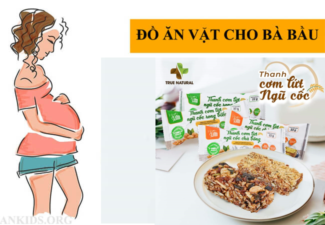 👍💢 Thanh cơm lức Herbslim món ăn vặt dành cho mẹ bầu 👍💢