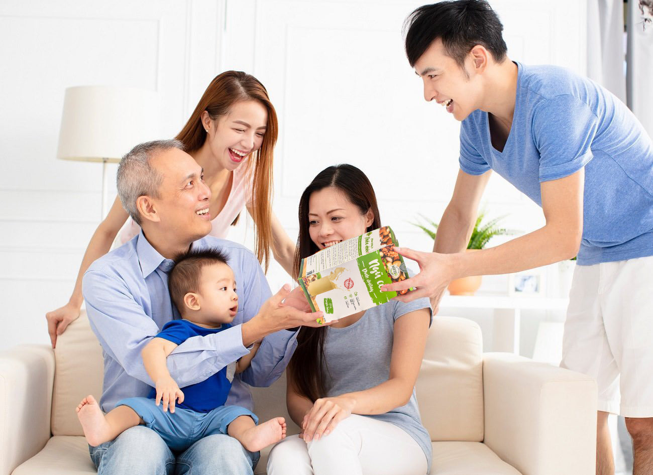 Ngũ cốc dinh dưỡng NAMISO  - gia đình hạnh phúc