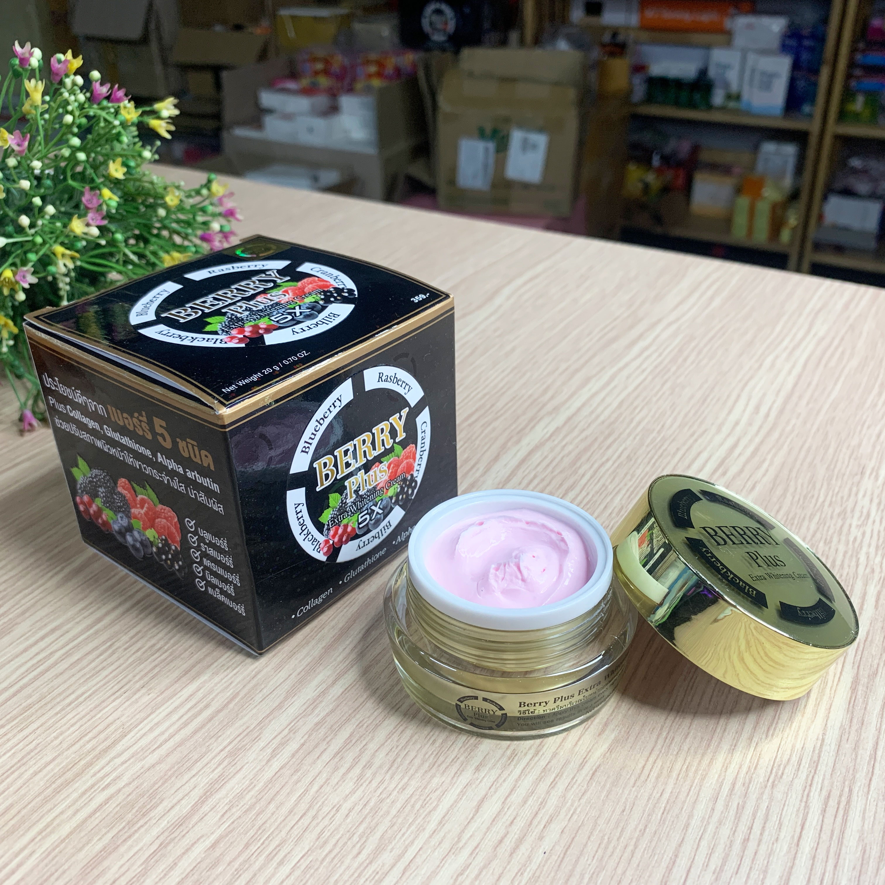 Kem Berry Plus - Kem đặc trị nám Thái Lan