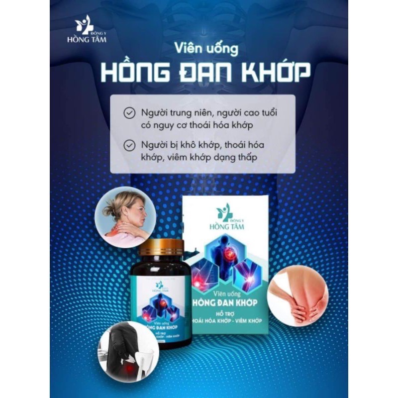 Hồng Đan Khớp xương khớp hết đau cùng nhau sống khỏe