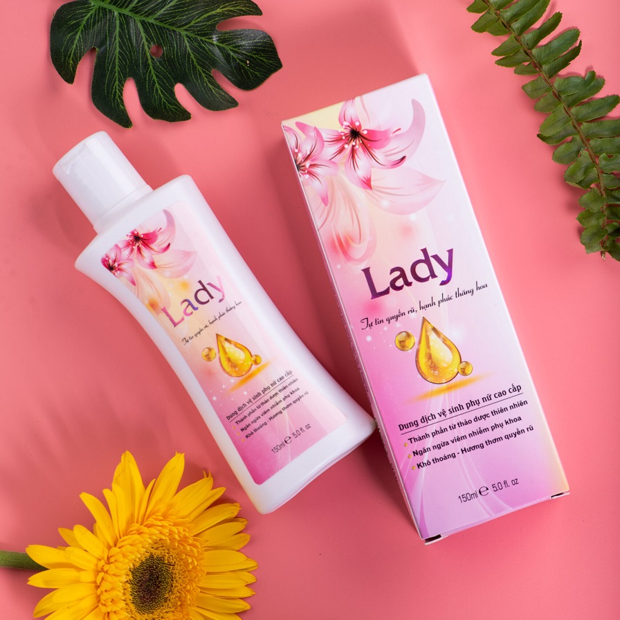 Dung dịch vệ sinh Lady Hồng Tâm - tuyệt chiêu của phụ nữ hiện đại