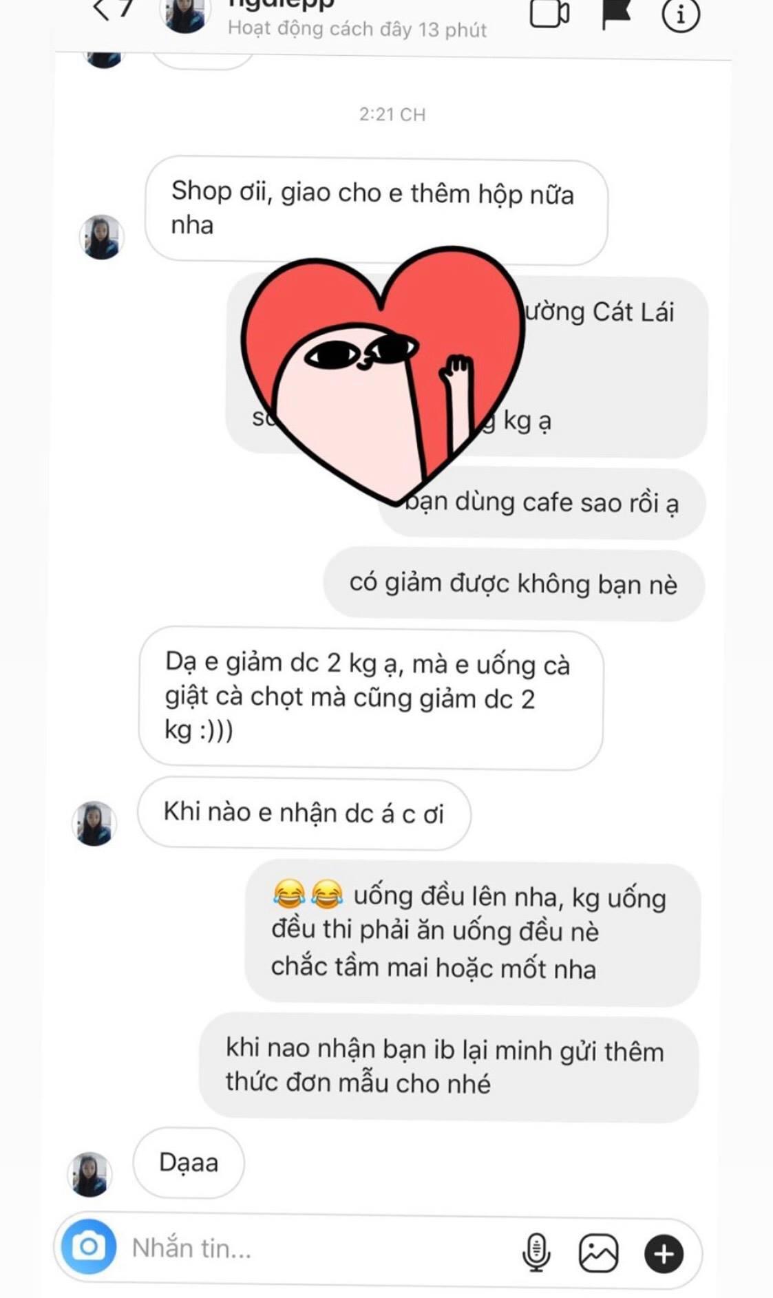Lại là feedback xịn xò của khách nhà Sâm