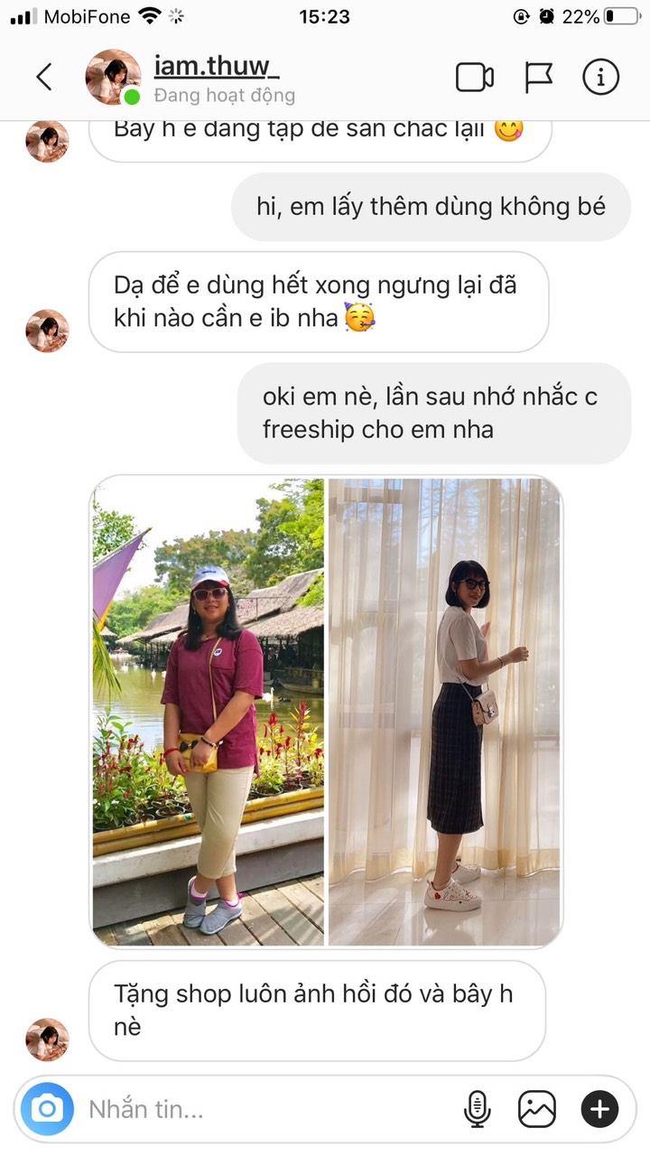 Lại là feedback xịn xò của khách nhà Sâm