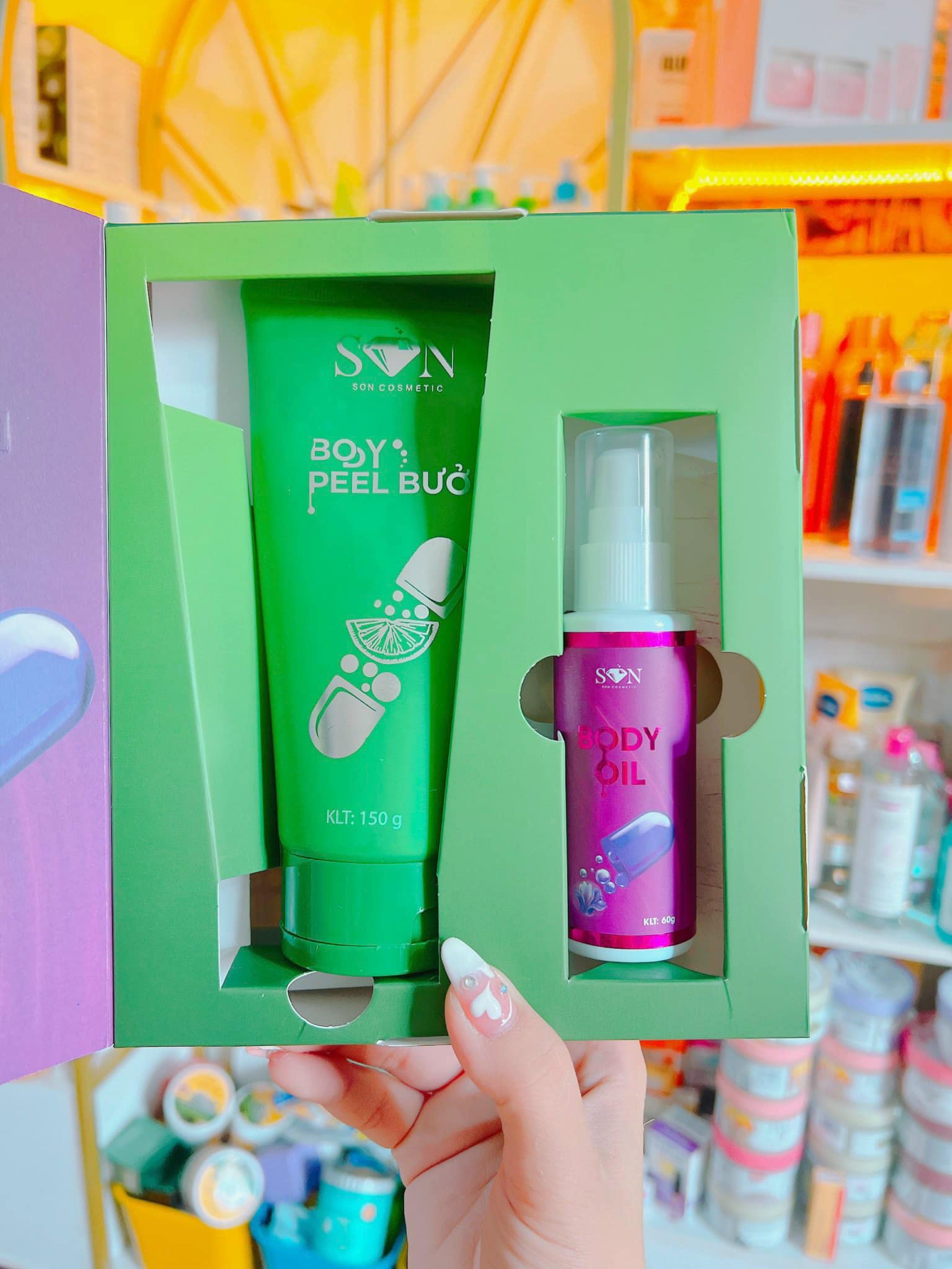Body Peel Bưởi SON Peel được nách