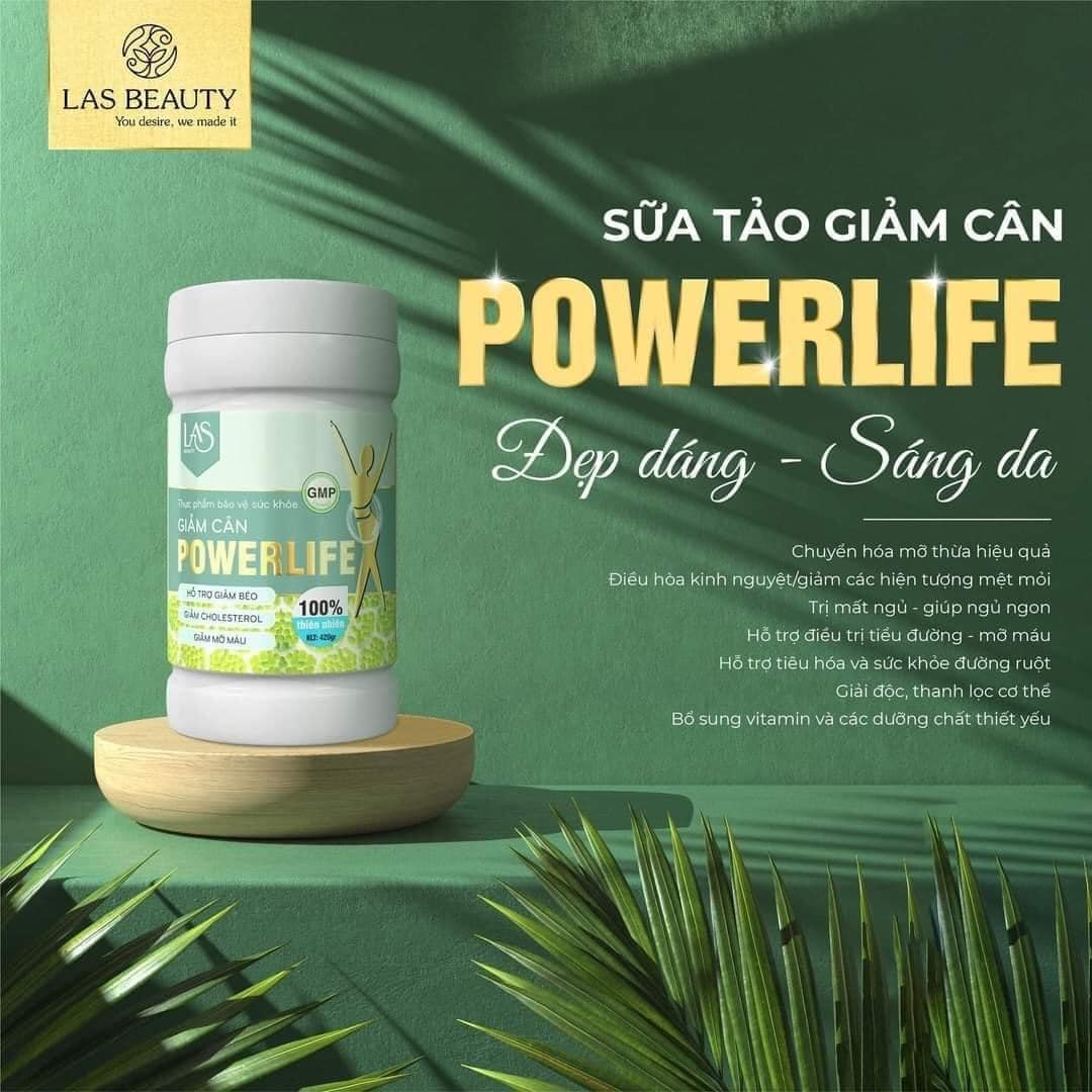 Sữa Tảo Giảm Cân Powerlife
