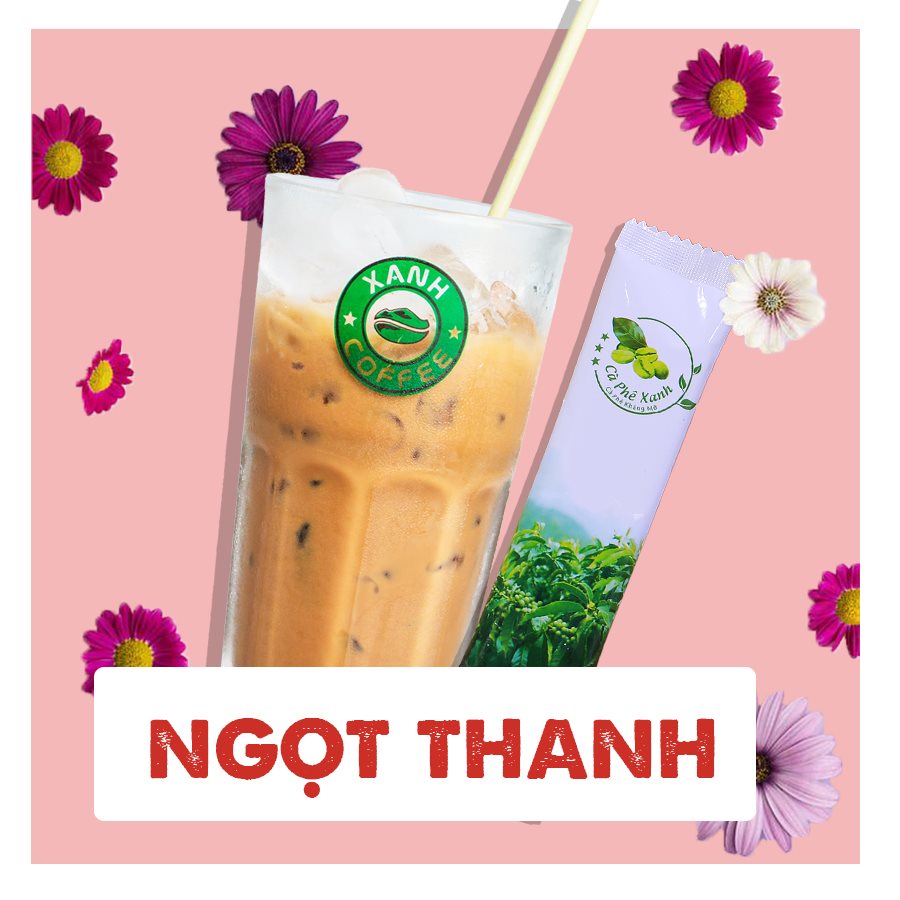 Khởi động ngày dài làm việc cùng cà phê xanh thêm đá nhé cả nhà!!!