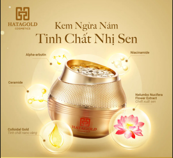 Kem nám Hatagold đánh bay đến 99% mọi loại nám