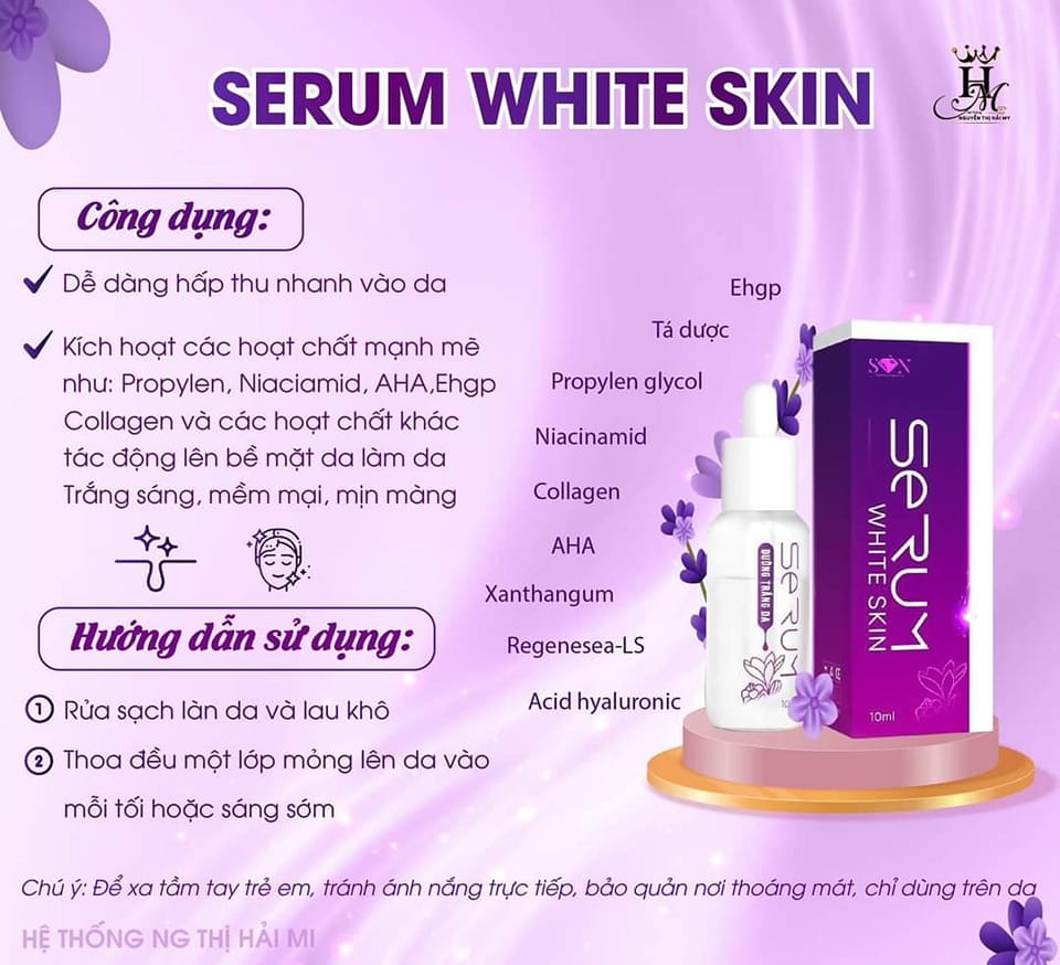 Da xấu chưa chắc đã xấu mấu chốt là ở cách thoa serum