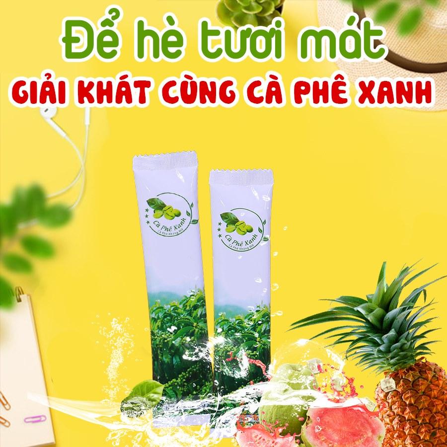 Đạp tan cái nóng mùa hè với Cà phê Xanh kháng mỡ