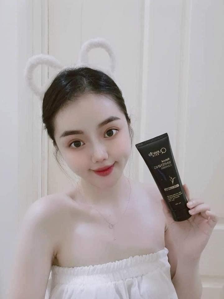 Rữa mặt thật sạch cùng Sữa Rữa Mặt Mầm Gạo nhà Queenie