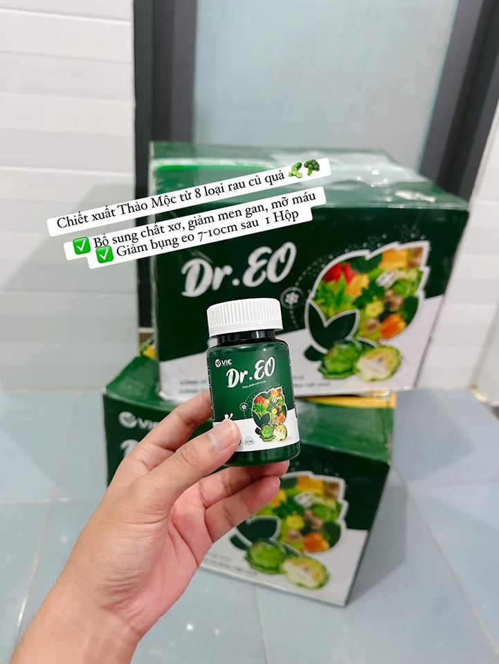 Uống gì cũng được ăn gì cũng được đừng quên uống  Dr.Eo là được