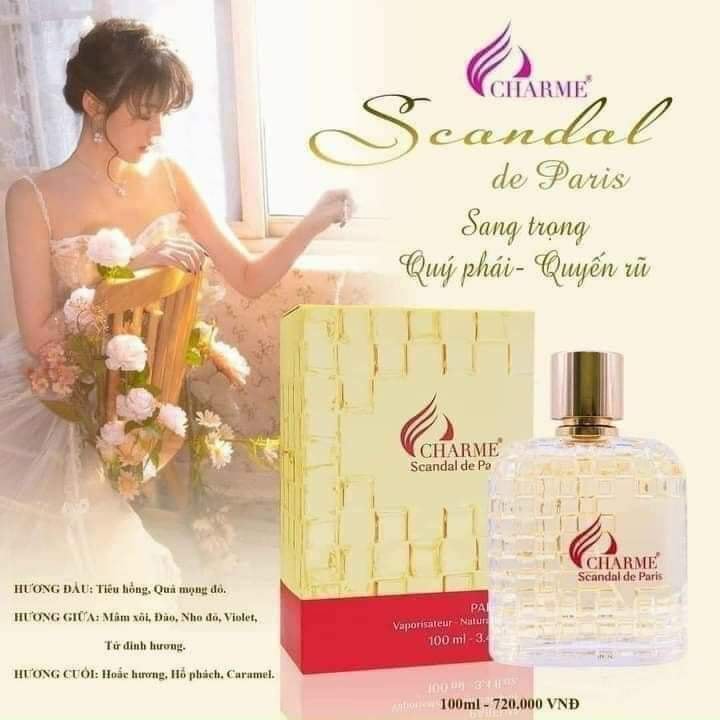 Charme Scandal De Paris dành cho những người phụ nữ có cá tính mạnh