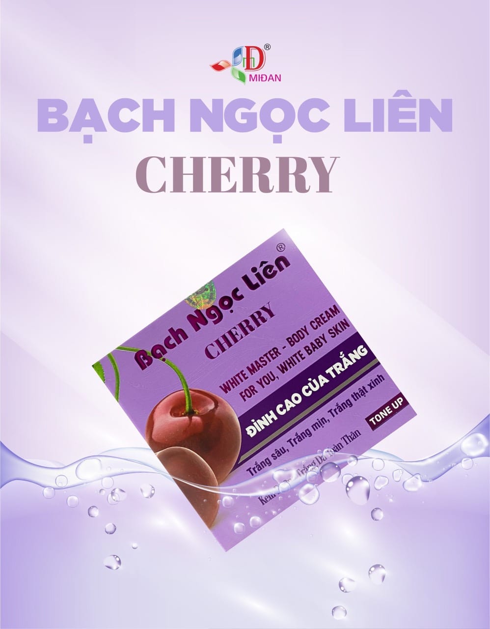 Bạch Ngọc Liên đỉnh cao của trắng ra mắt sản phẩm mới nhà MiĐan