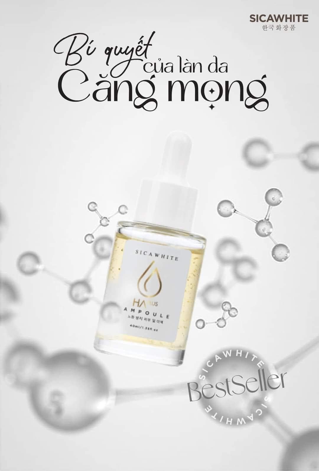Món quà thiên nhiên dành cho da Serum HA Ampoule SiCa White