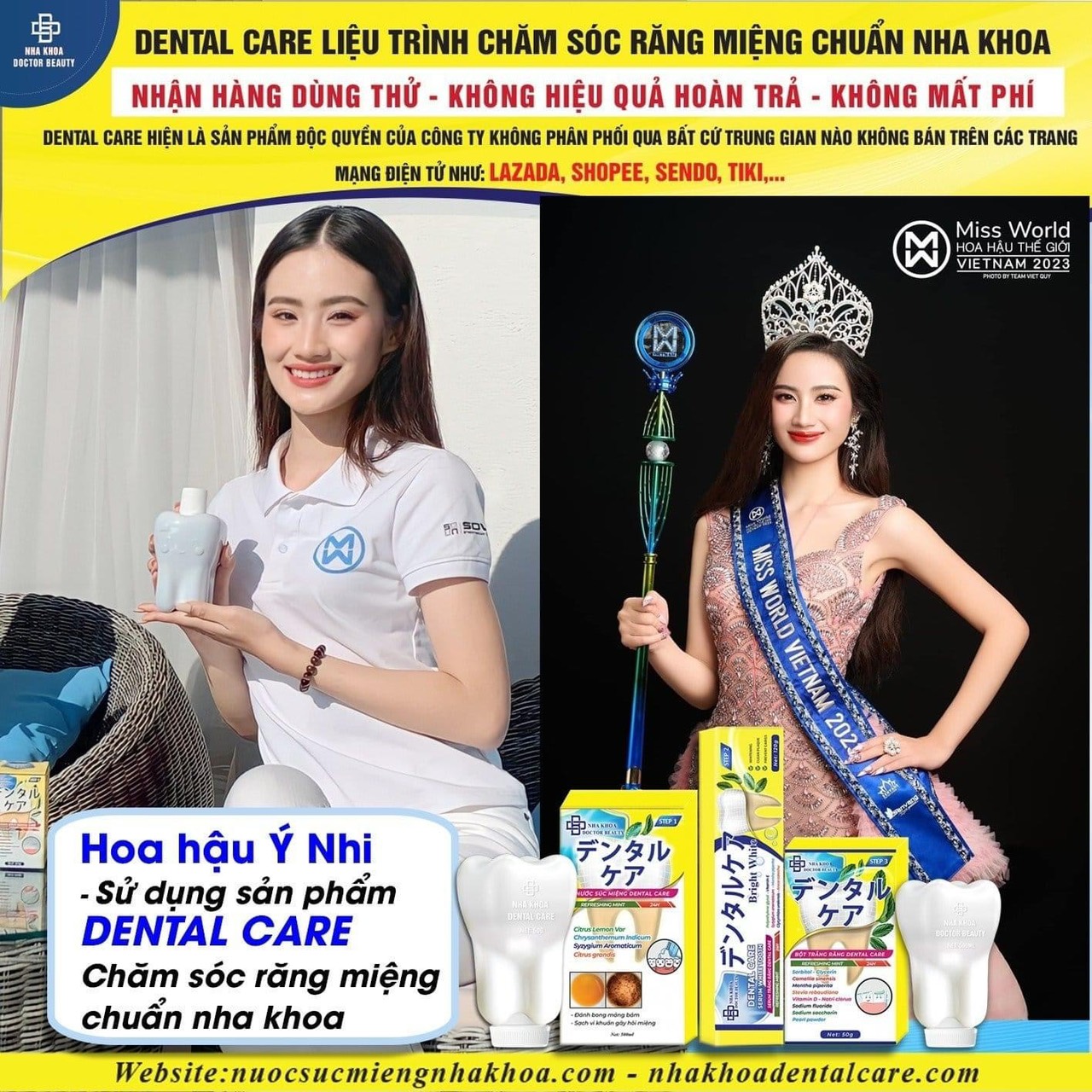Ngại giao tiếp thiếu tự tin Thì dùng ngay Nước Xúc Miệng Nha Khoa Dental Care