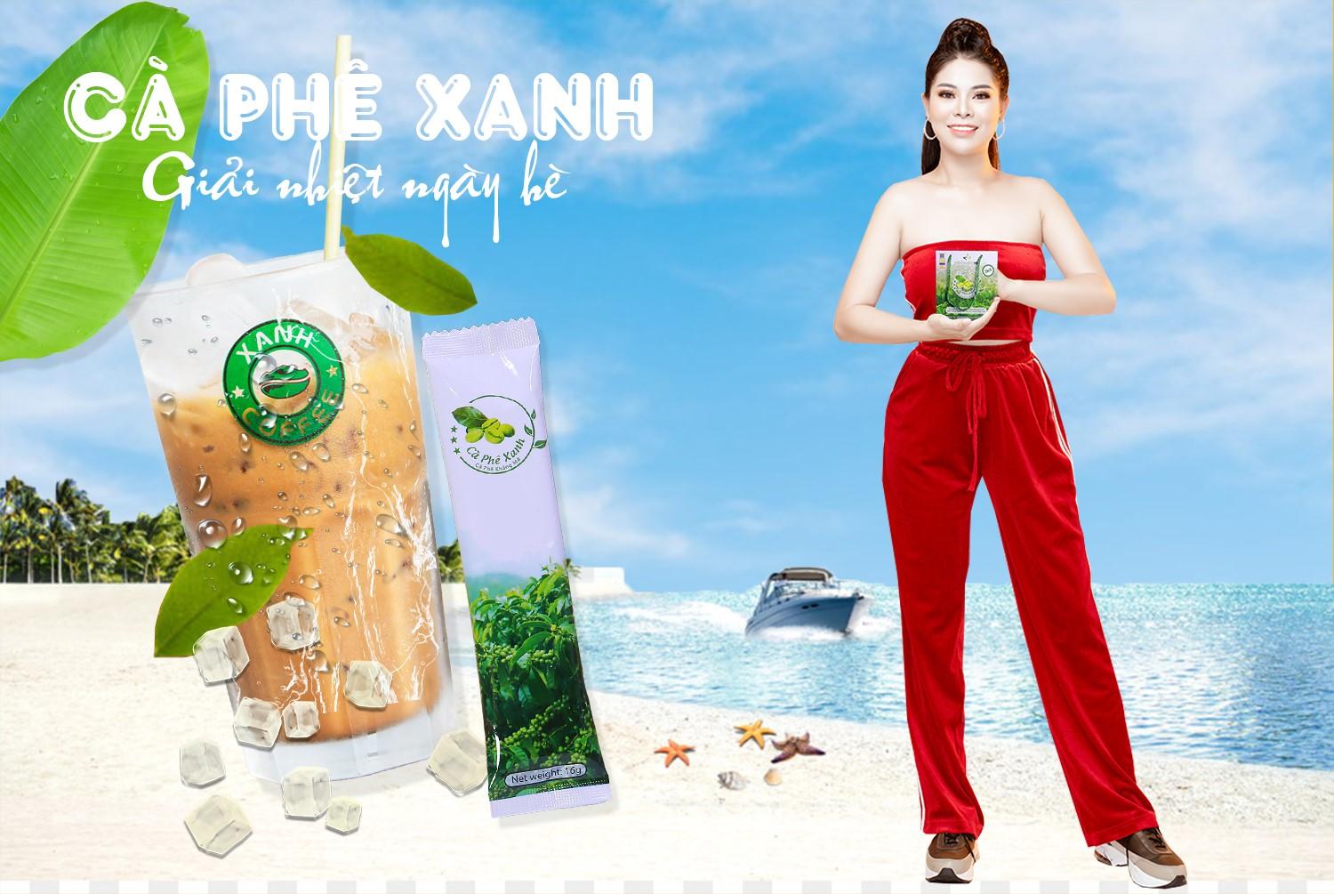 Khai hè cực đã cùng cà phê Xanh giảm cân