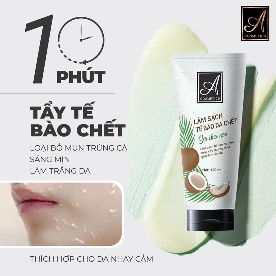 1 tuần ít nhất cũng phải tẩy tế bào chết 2-3 lần nếu muốn có làn da vừa sạch lại hấp thụ kem tốt
