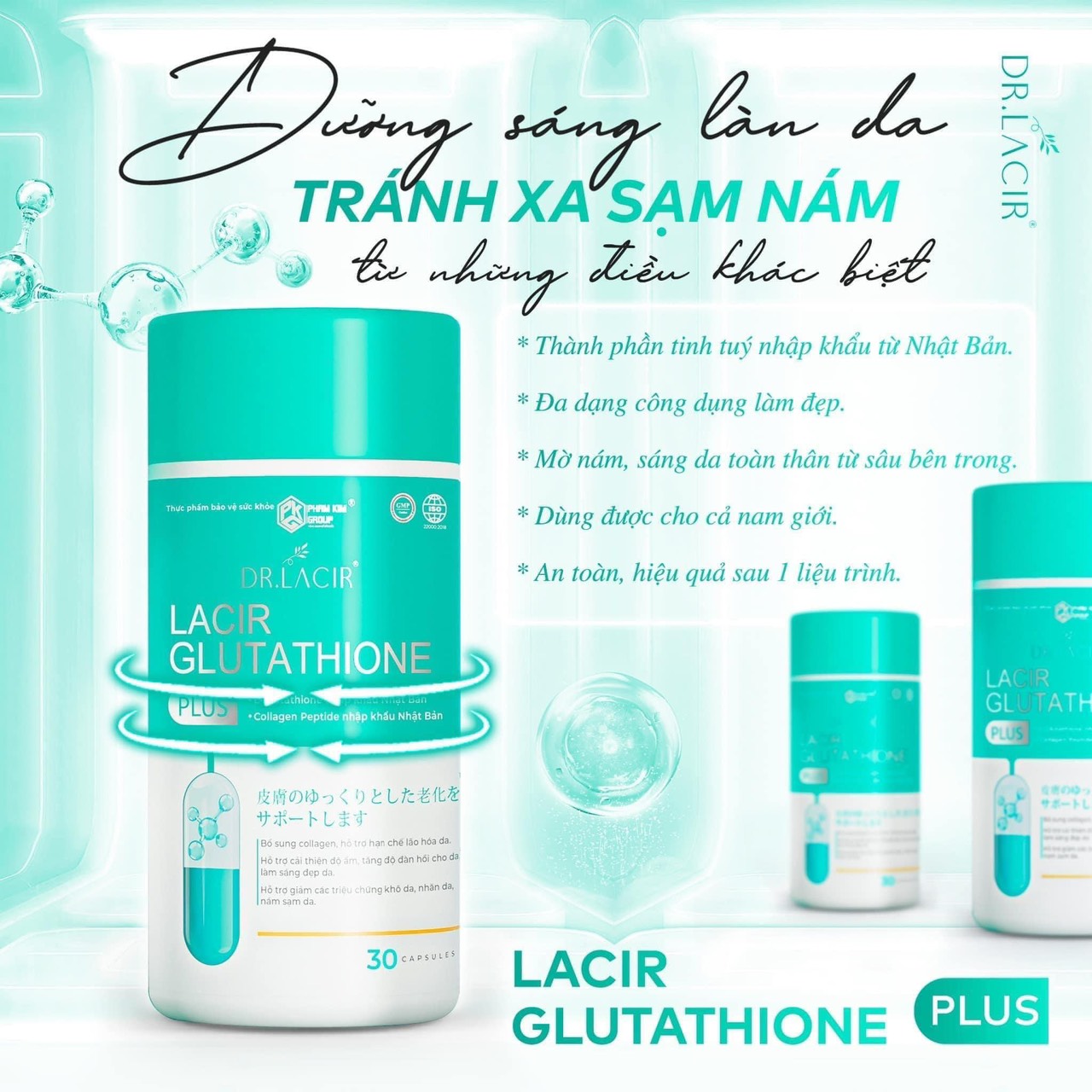 Viên uống glutathione plus mới tặng vitamin c  Chương trình khuyến mãi có hạn nhé chị em