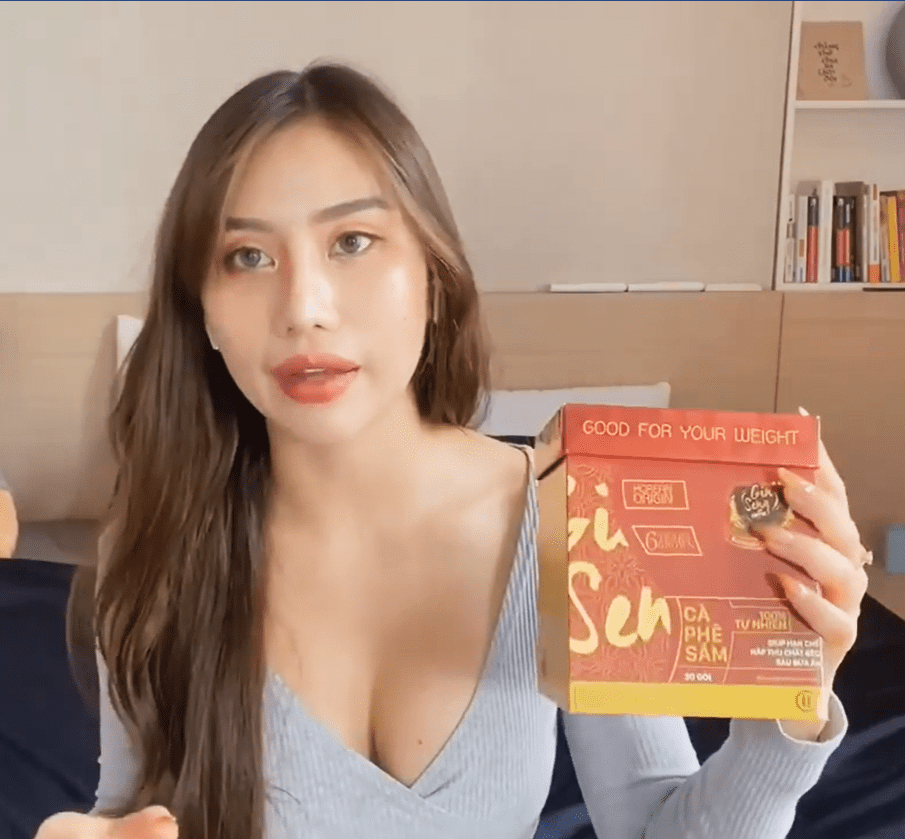 Trang lê và bí quyết giữ dáng với cà phê sâm