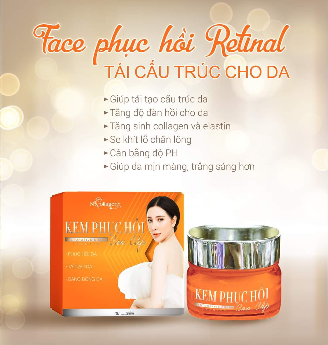 phục hồi làm da KEM FACE B5 N Collagen