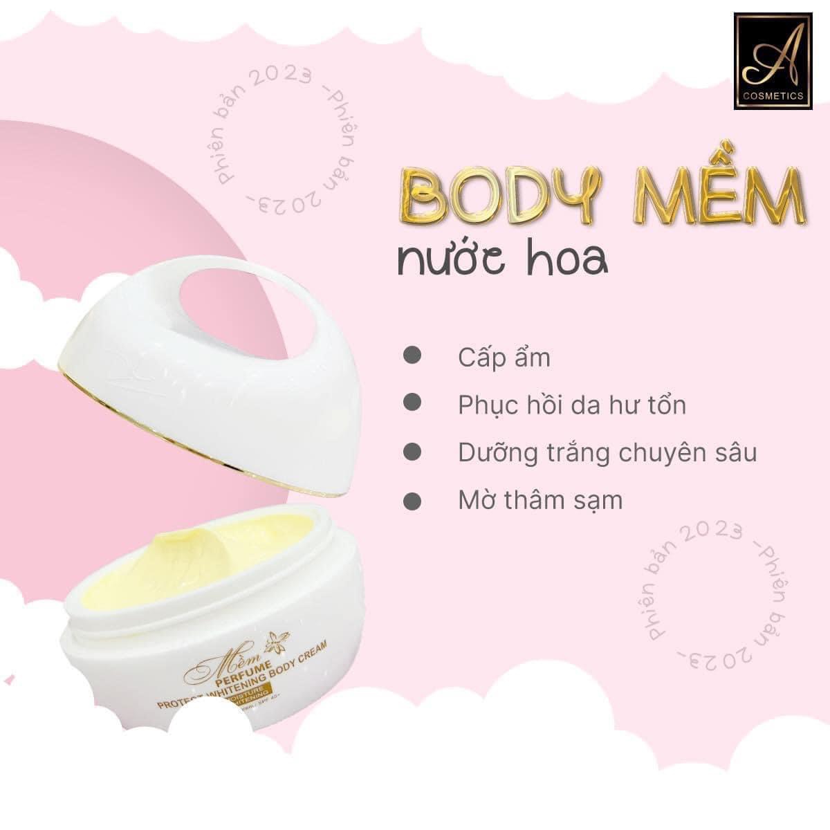 Body mềm hương nước hoa
