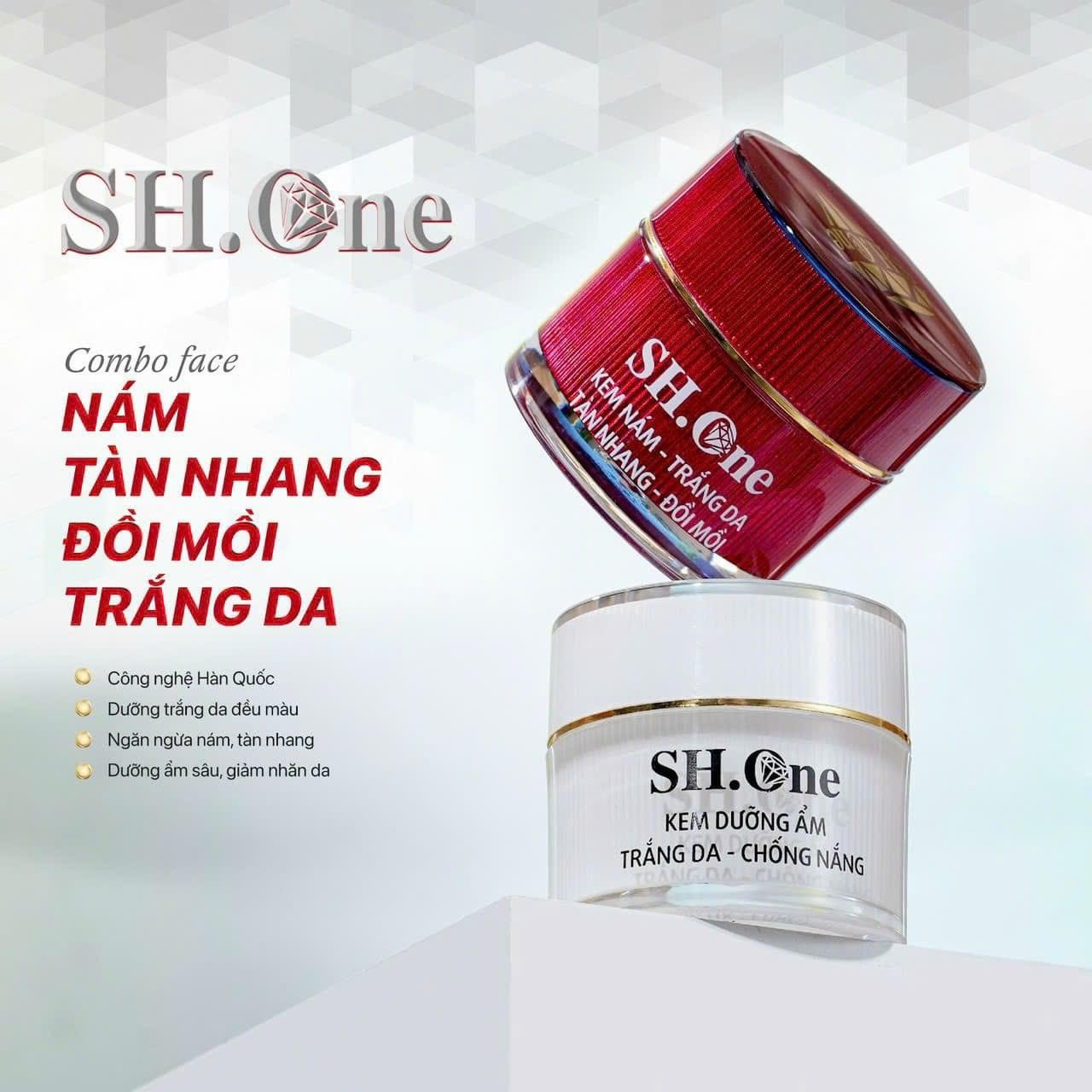 Kem SH.One bên em công dụng hỗ trợ giảm mụn hiệu quả