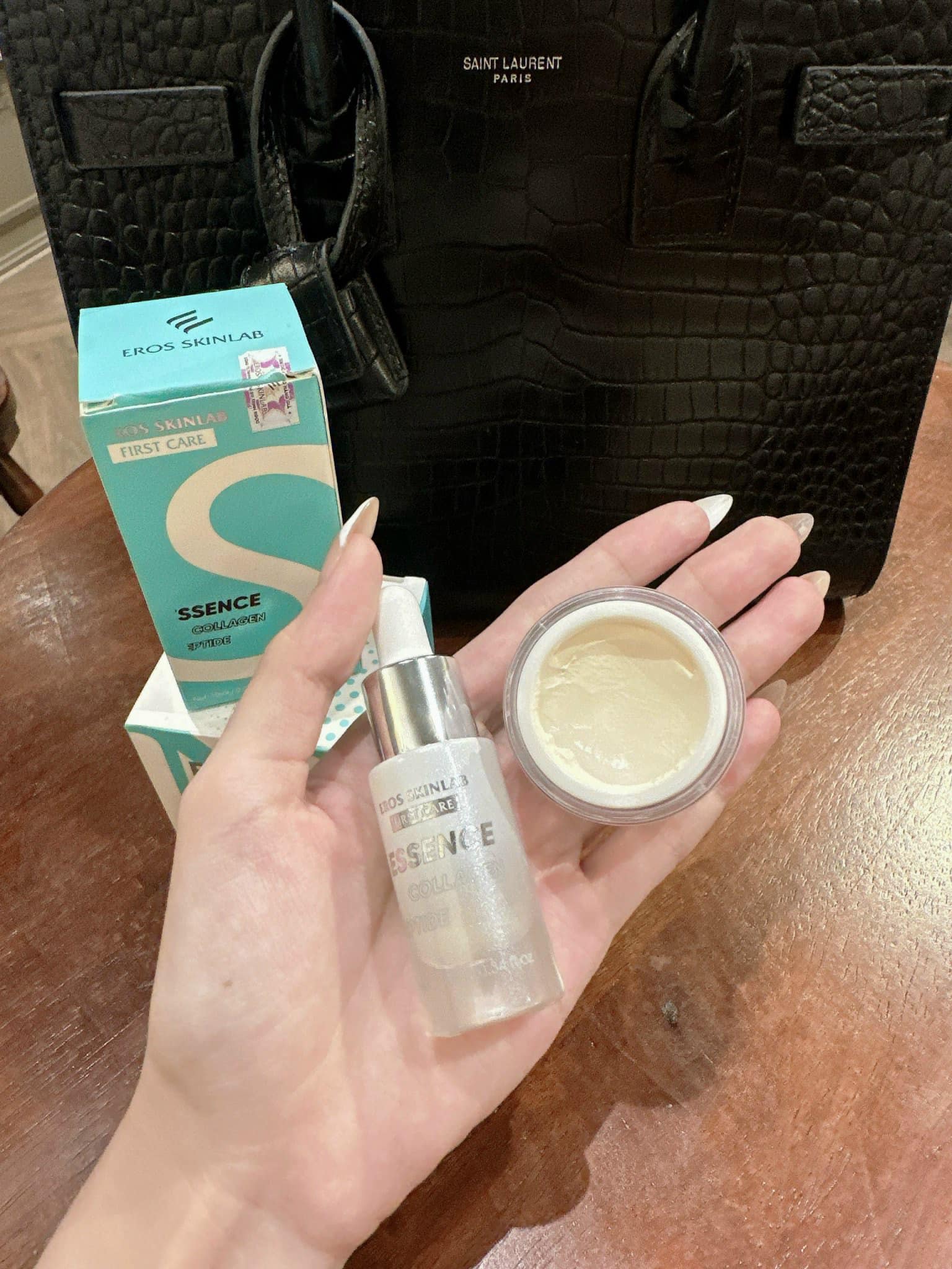 Combo thần thánh cho làn da kem face MNM và Serum Serum Tinh Chất Соlаɡеп Peptide Eros Skinlab