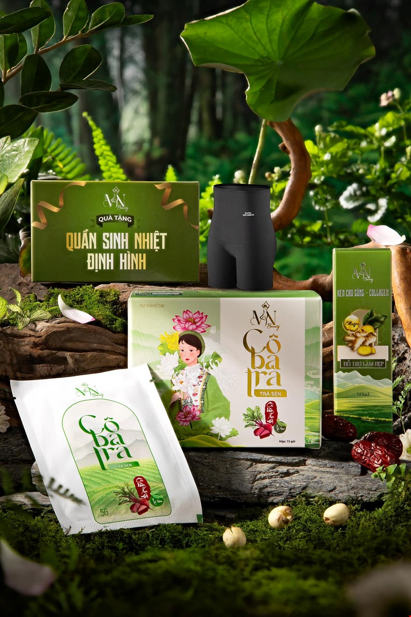 Cô Ba Trà hỗ trợ giảm cân làm đẹp tự nhiên