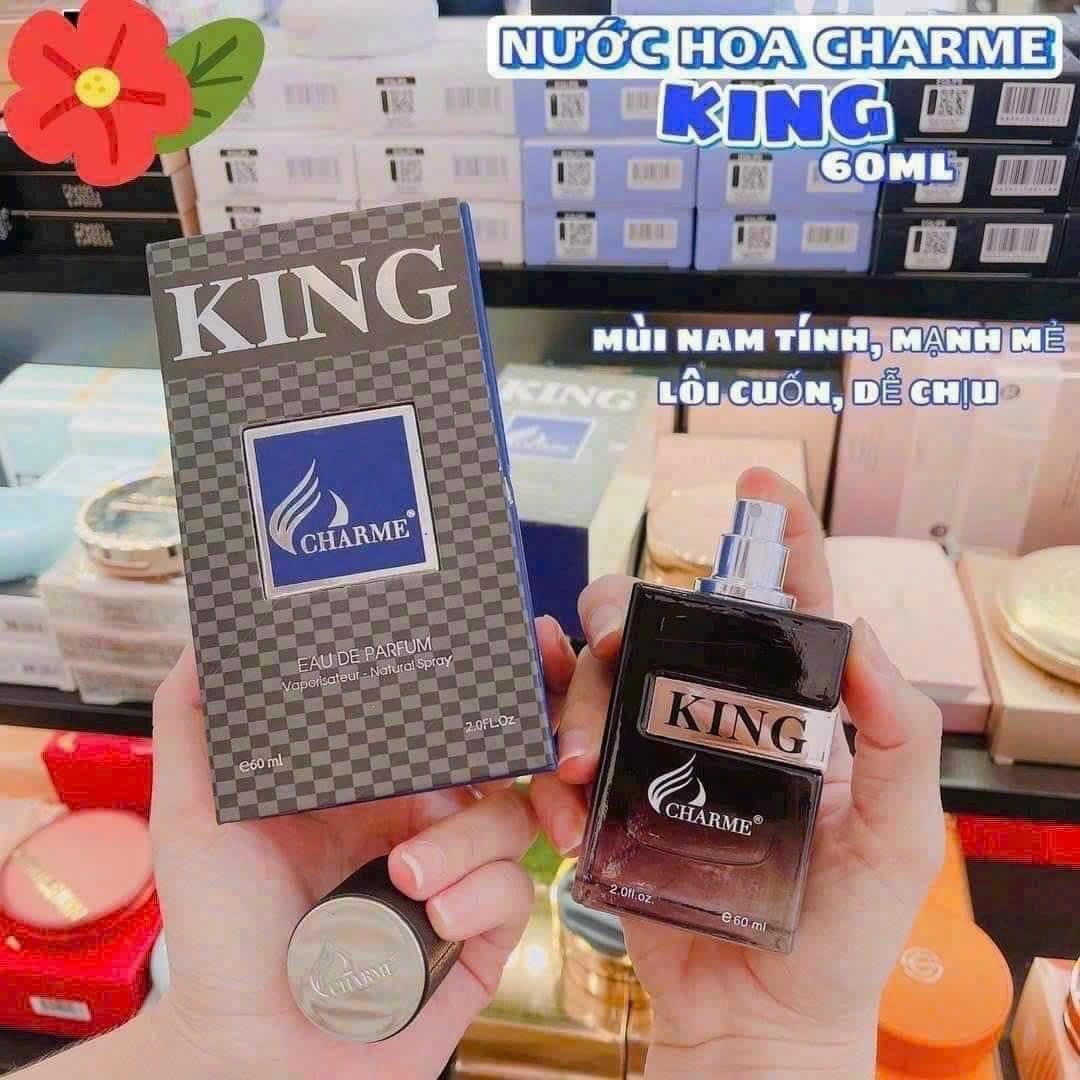 Charme King Đẳng cấp như một vị vua được thể hiện qua mùi hương sang trọng và tinh tế