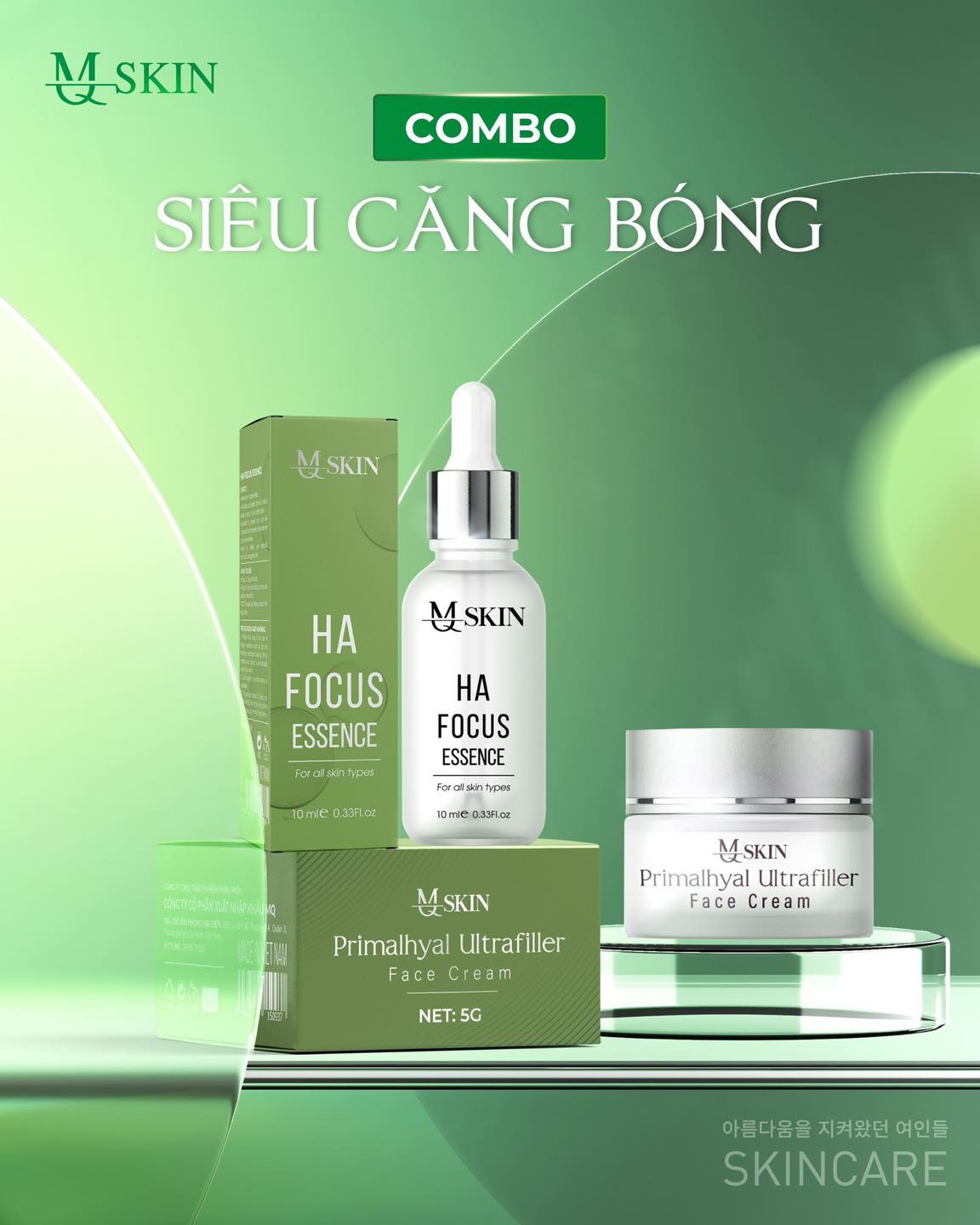 Kem HA Filler  Dưỡng trắng chuyên sâu  Xoá nhăn da  ngăn ngừa lão hoá
