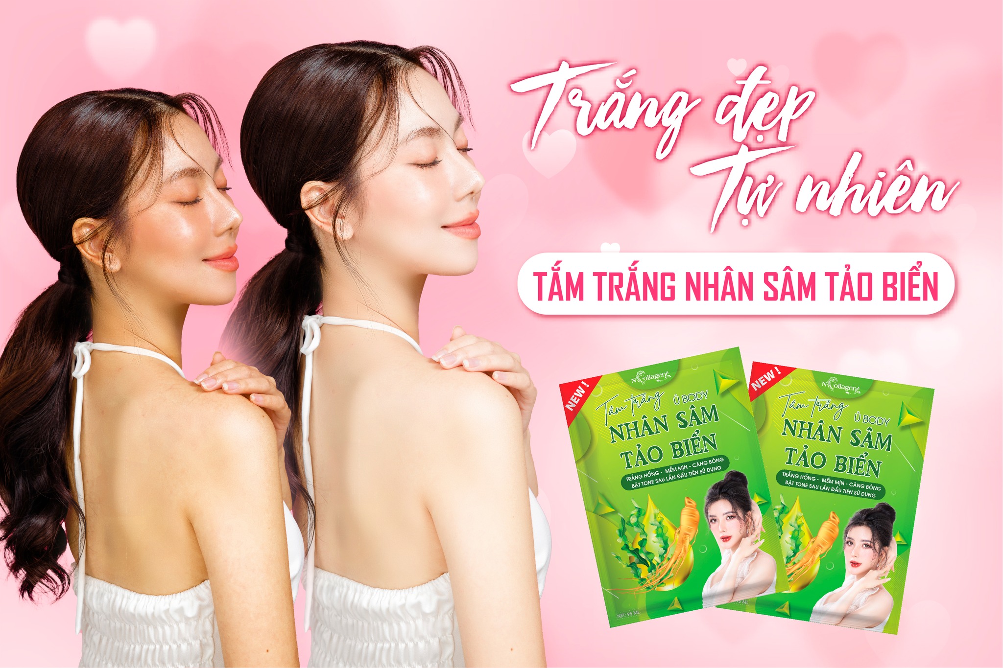 Trắng hơn kem trộn nhưng an toàn chuẩn khoa học đó chính là lời cam kết của Ncollagen