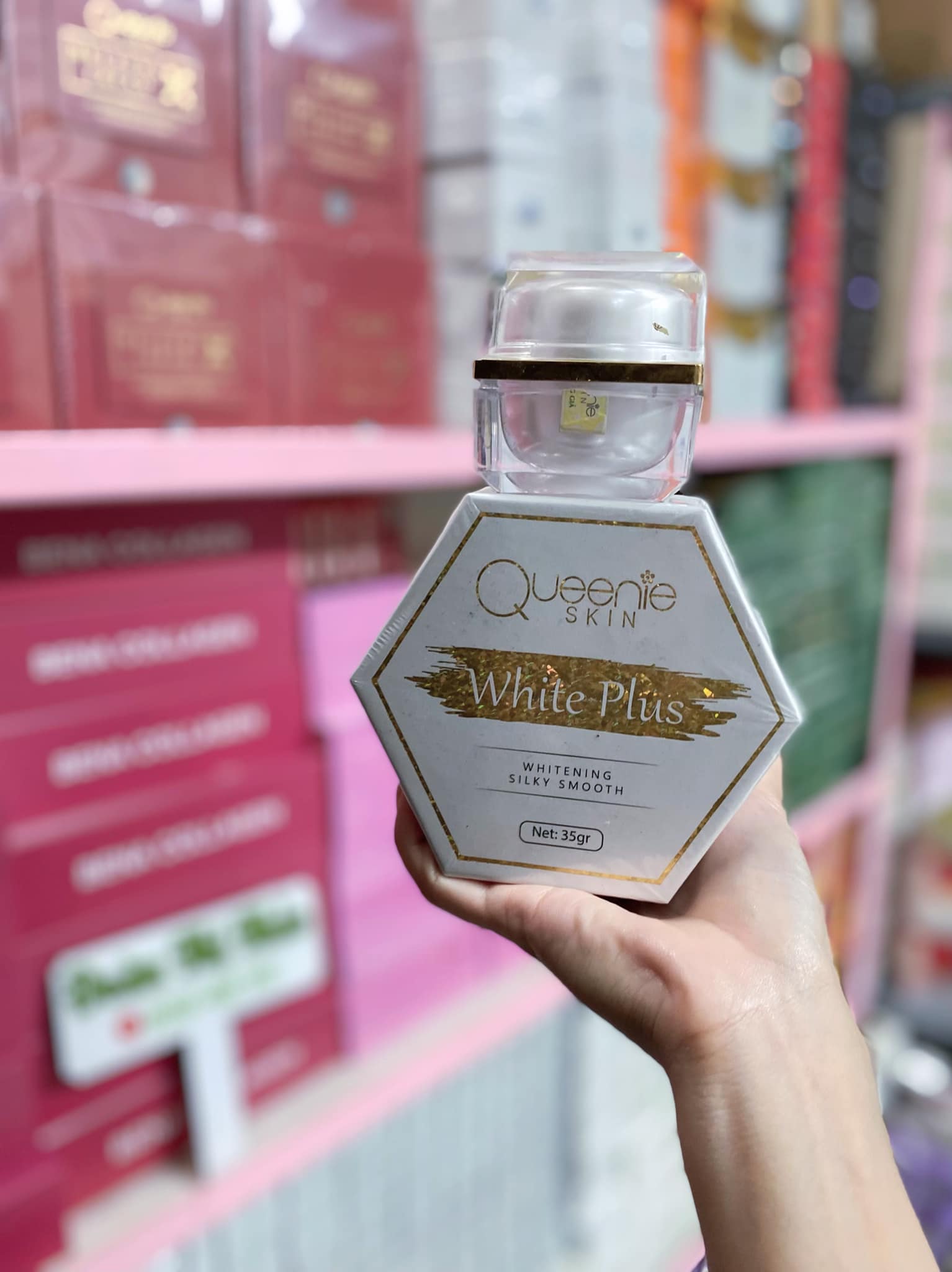 Kem Face Lười Queenie Skin Thượng Hạng White Plus