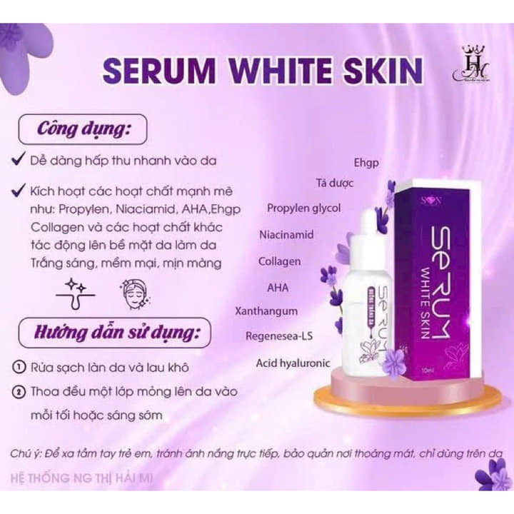 Serum Dưỡng Trắng Da White SK SON Group