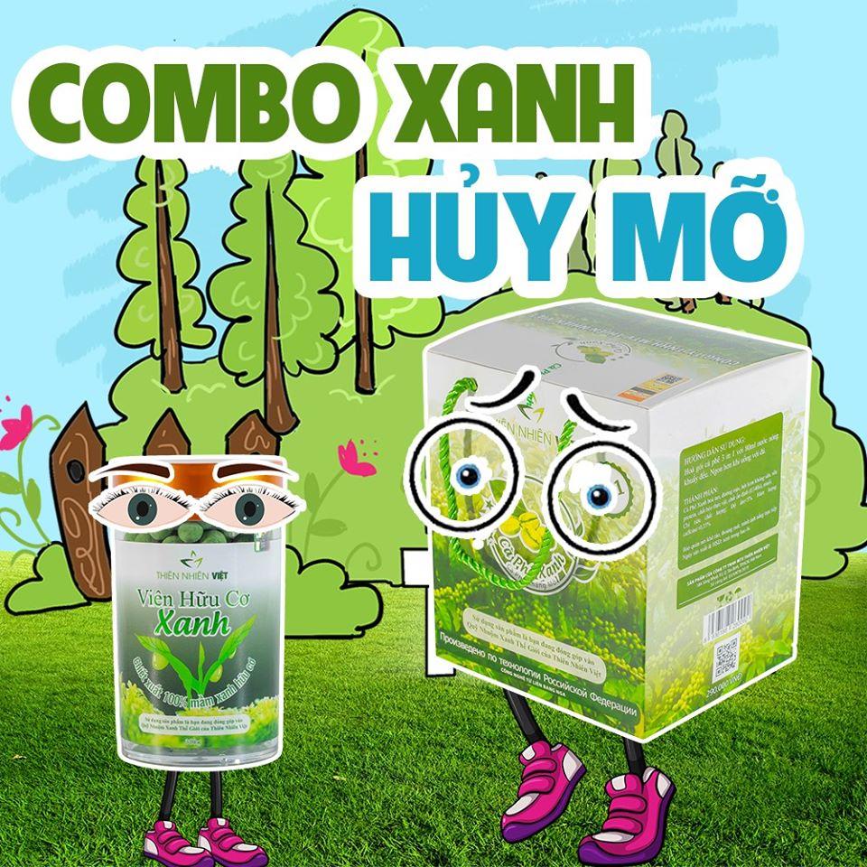 Combo Xanh hủy mỡ, bửu bối "thần thánh" cho vóc dáng