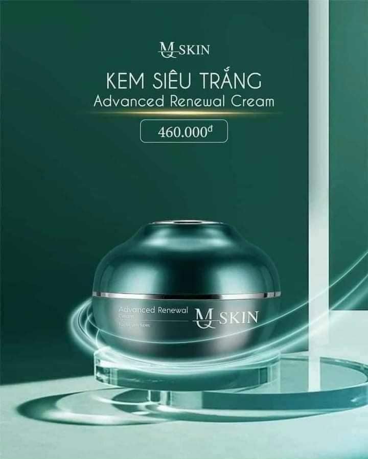 Kem siêu trắng MQ Skin - Advanced Renewal Cream MQSkin