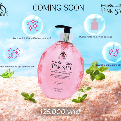 Sữa Tắm Muối Hồng Himalaya Pink Salt Good Charme