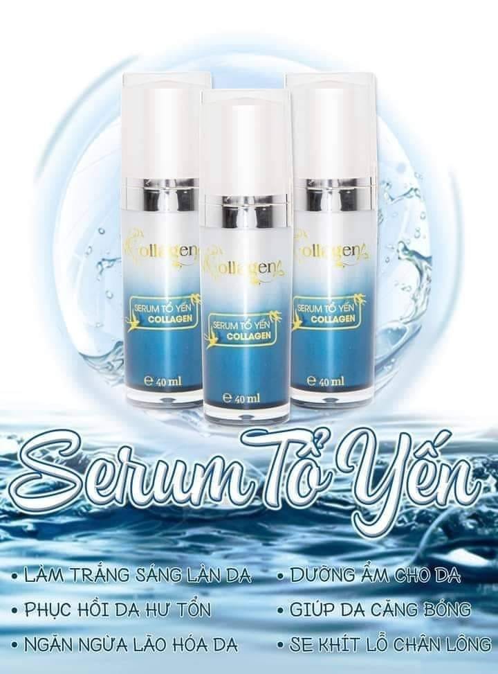 Chưa từng hạ nhiệt chính là Serum Tổ Yến N- Collagen