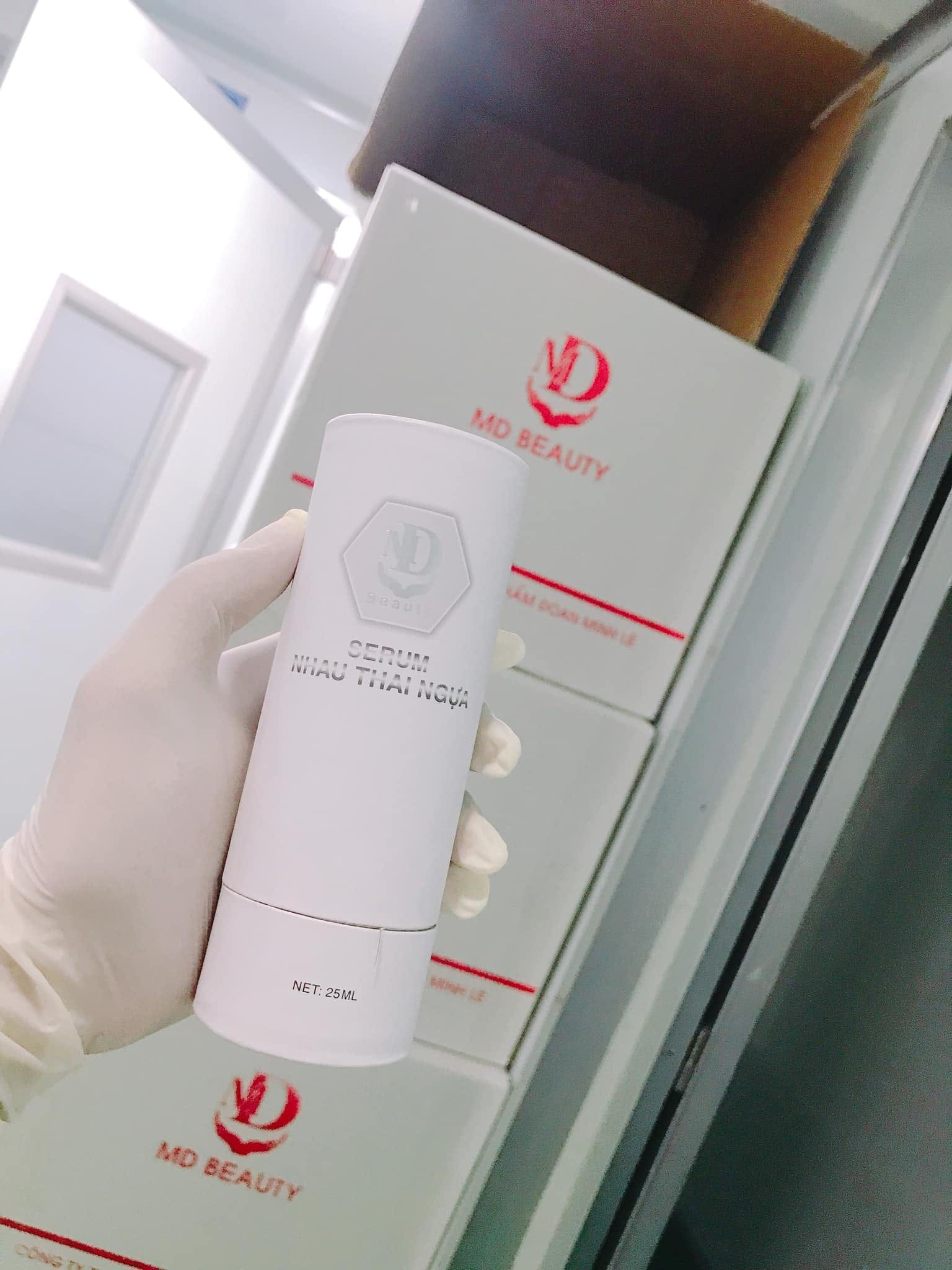 Serum Nhau Thai Ngựa MD Beauty  Mê chữ Ê kéo dài các nàng ơi