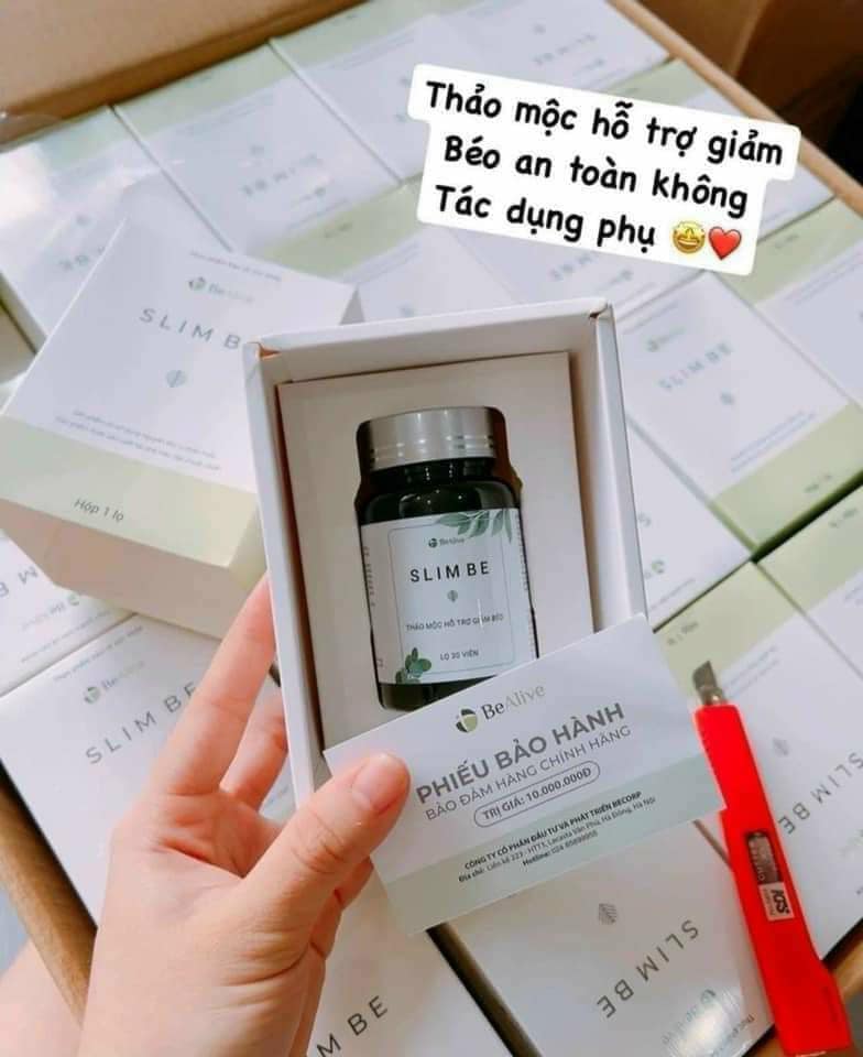 Giảm cân Slimbe Cường Anh phiên bản đốt cháy mỡ thừa gấp đôi giảm 3-7kg sau 1 tháng