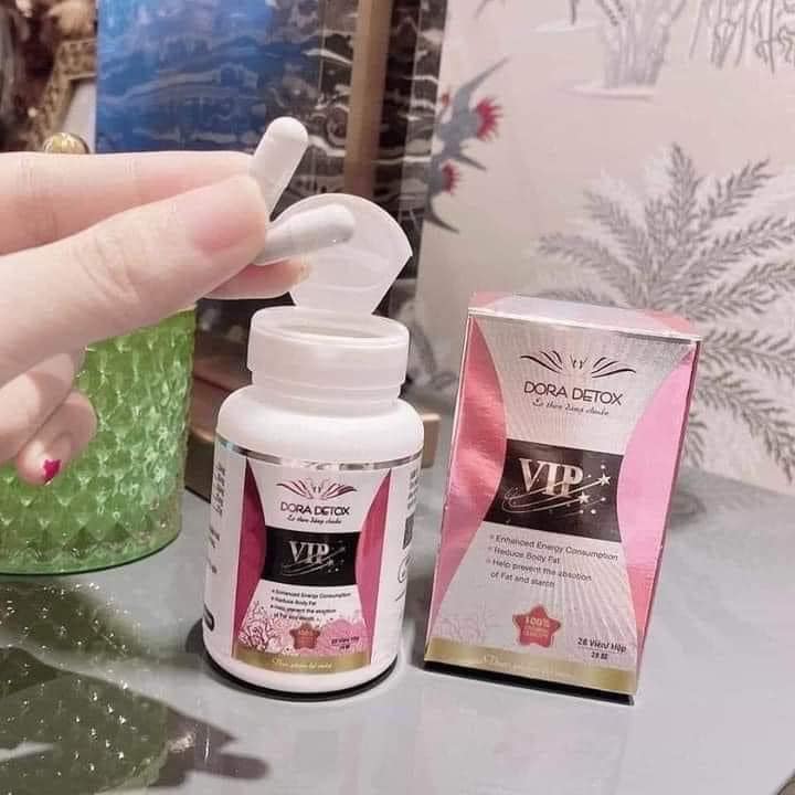 Giảm cân Dora Detox Vip mới về lô mới rồi nè cả nhà  Giờ hông giảm cân thì đợi đến khi nào nữa nà